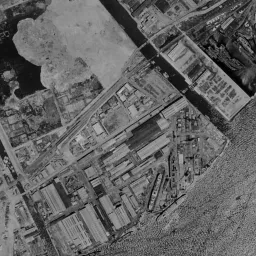 ユニバーサルシティ (此花西部臨海)周辺の 1961〜1969 年の空中写真