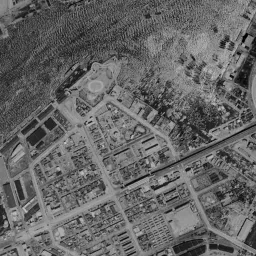 ユニバーサルシティ (此花西部臨海)周辺の 1961〜1969 年の空中写真