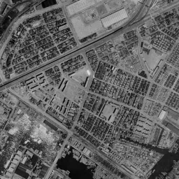 ユニバーサルシティ (此花西部臨海)周辺の 1961〜1969 年の空中写真