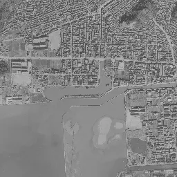 和歌山マリーナシティ周辺の 1961〜1969 年の空中写真