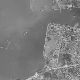 和歌山マリーナシティ周辺の 1961〜1969 年の空中写真