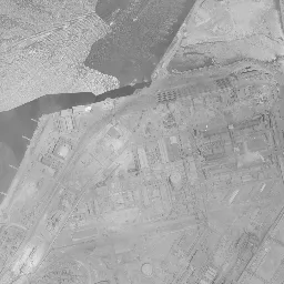 東田 (八幡製鉄所東田地区)周辺の 1961〜1969 年の空中写真