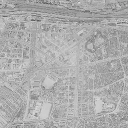 東田 (八幡製鉄所東田地区)周辺の 1961〜1969 年の空中写真