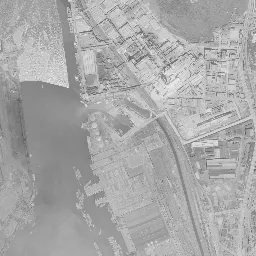東田 (八幡製鉄所東田地区)周辺の 1961〜1969 年の空中写真