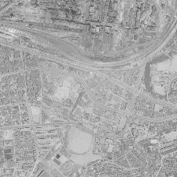 東田 (八幡製鉄所東田地区)周辺の 1961〜1969 年の空中写真