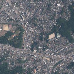 東田 (八幡製鉄所東田地区)周辺の現在の空中写真