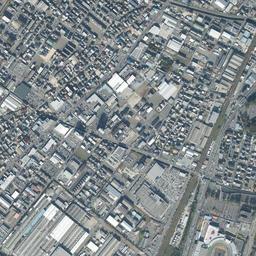 四日市 霞ヶ浦地区周辺の現在の空中写真
