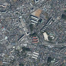 ユーカリが丘周辺の現在の空中写真